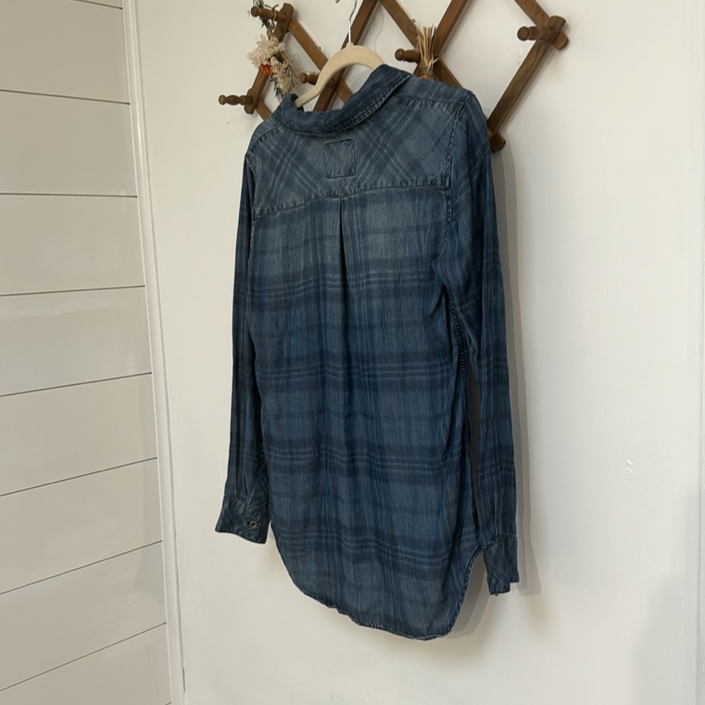 Rails Blue Button Down - Picture 3 of 7